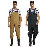 38 47 ultra light rubber fishing wader breathable chest waders outdoor fishing boots respirant fish overalls fly fishing ku003