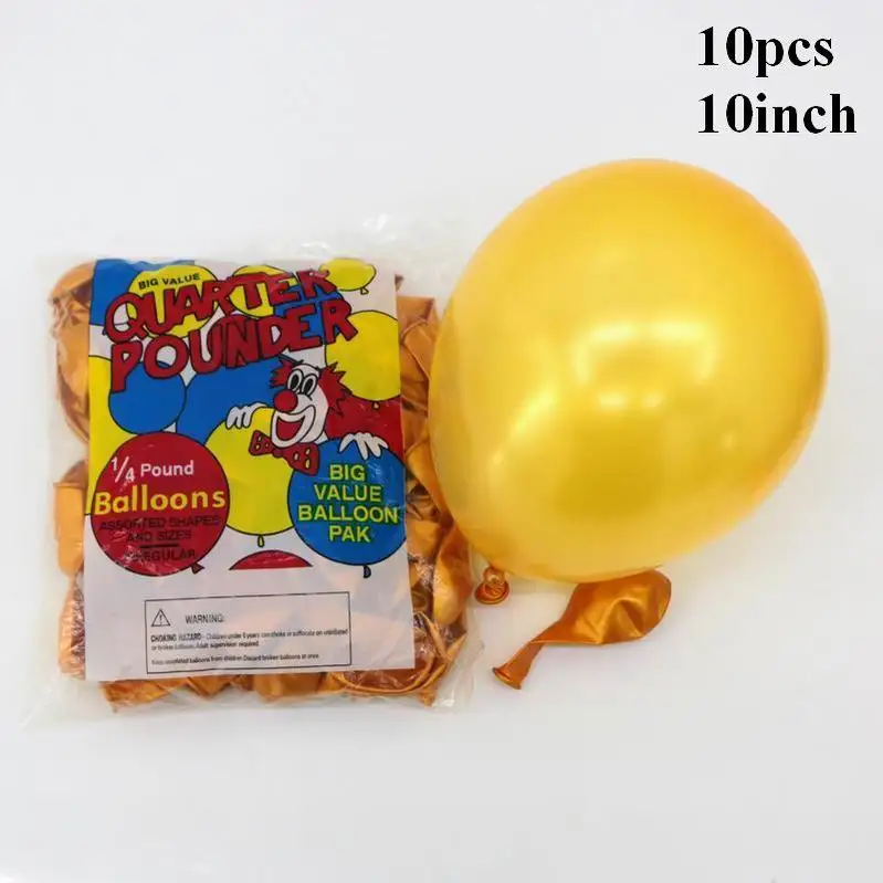 10inch gold 8 шт с Микки Маусом и Минни Маус комплект Мышь шарик из фольги в форме baby shower вечерние писчая бумага globos детские игрушки для happy birthady вечерние украшения - Цвет: 10inch gold
