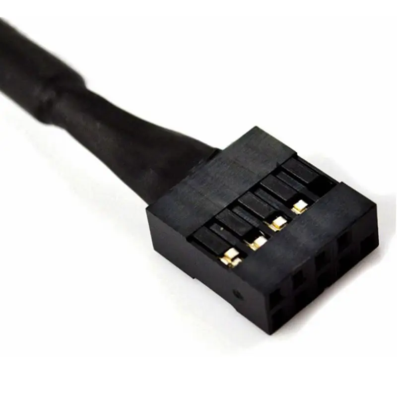Адаптер заголовка материнской платы USB 2 0 9 Pin мама к плате 3 20 папа адаптер