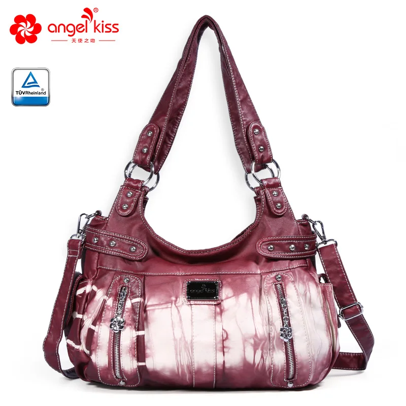 Angel Kiss женские ручные сумки модные повседневные tote мульти Сумочка с карманами для