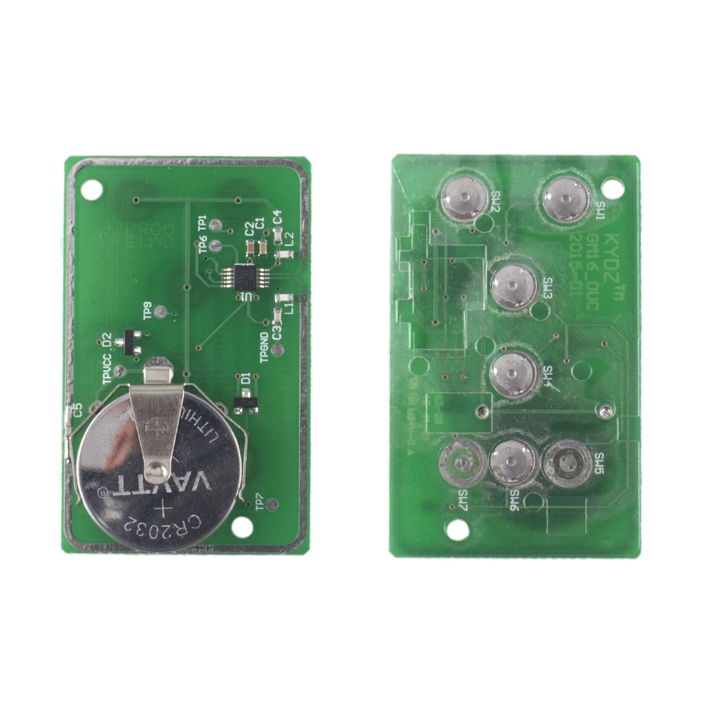 KEYYOU 5 кнопок запасной дистанционный ключ-брелок от машины подходит для Cadillac CTS