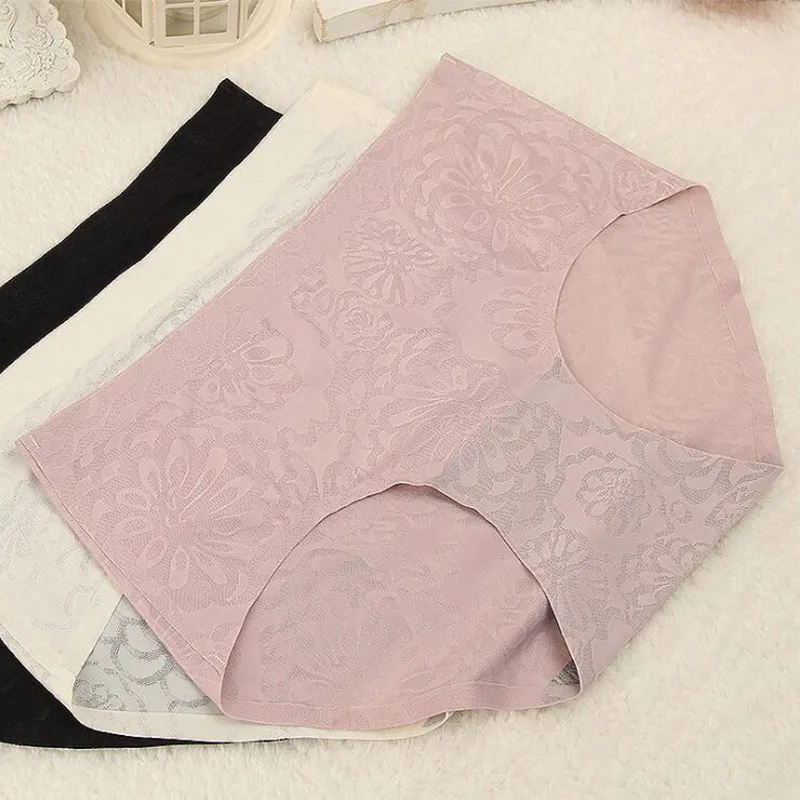 Прозрачные женские летние сексуальные кружевные шелковые трусики ZZIYEETTM 1 шт.