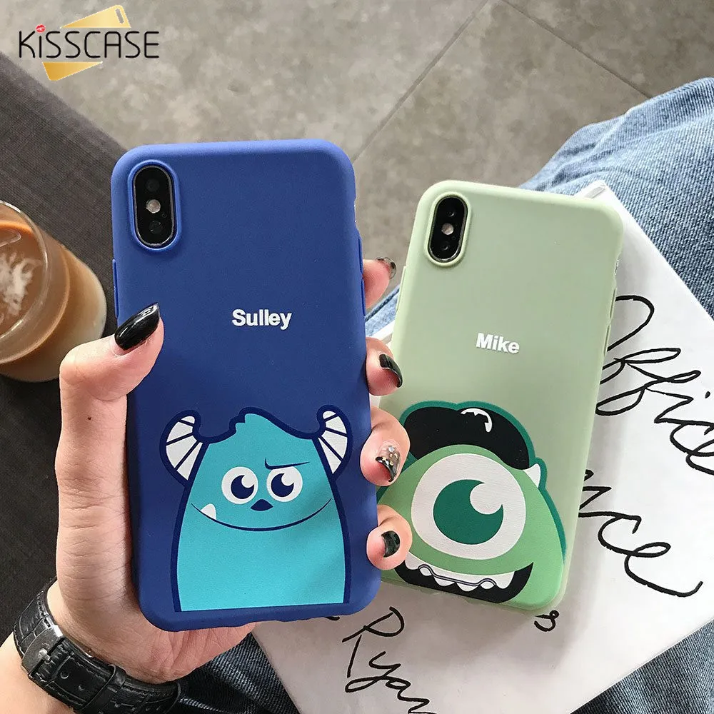 Мягкий ТПУ чехол KISSCASE для iPhone 7 8 6 дюймов мягкий силиконовый с эффектом потертости