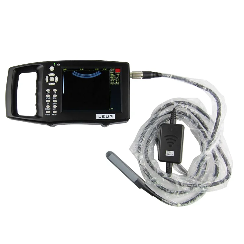 Портативный Ветеринарный ультразвуковой сканер 5 6 дюйма с ЖК экраном