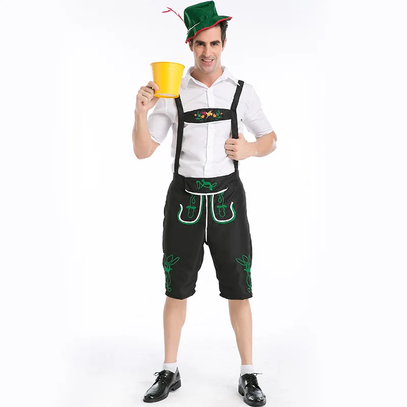 Фото Немецкий баварский Октоберфест пивной костюм платье для взрослых Для мужчин