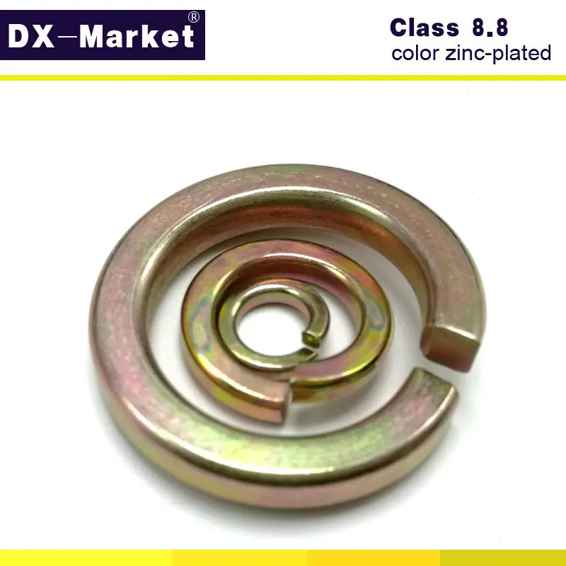 Пружинная шайба m6 500 шт. 65 марганцевая противоскользящая класса 8 6 мм Цветные