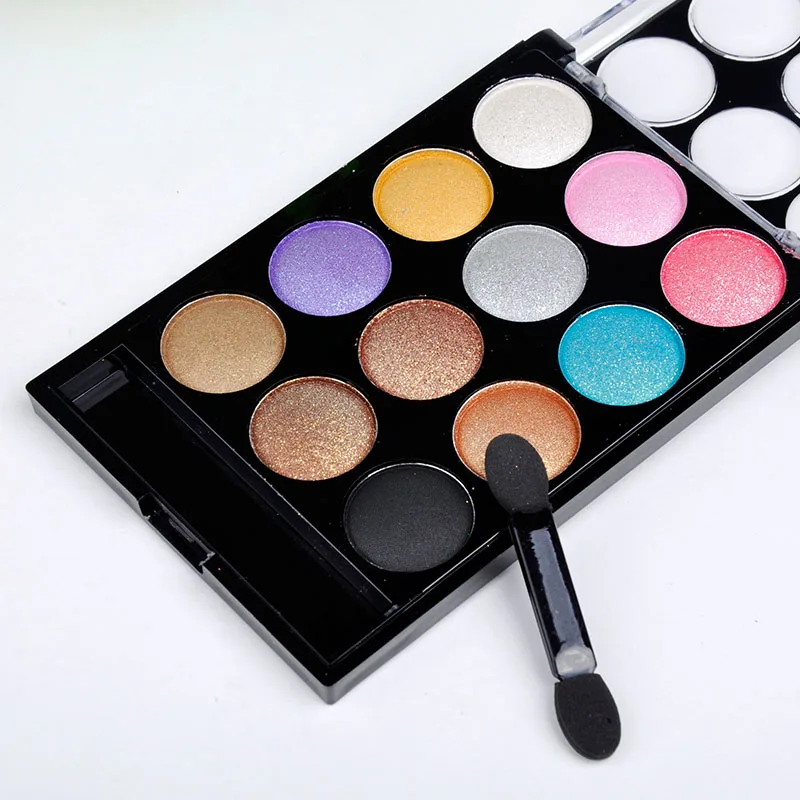 Профессиональные цветные тени для век палитра долговечных салонов свадебных