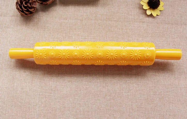 1 шт Wilton Rolling Pin Daisy различные узоры инструменты для выпечки Fondant тисненая форма