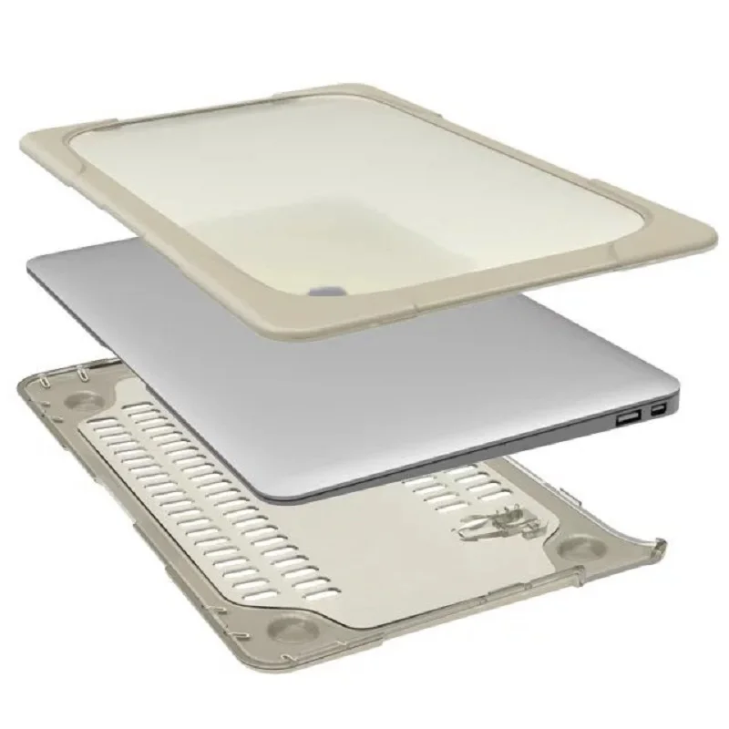 Жесткий чехол из ПВХ для MacBook Air 11 A1465 ноутбука Противоударная подставка держатель