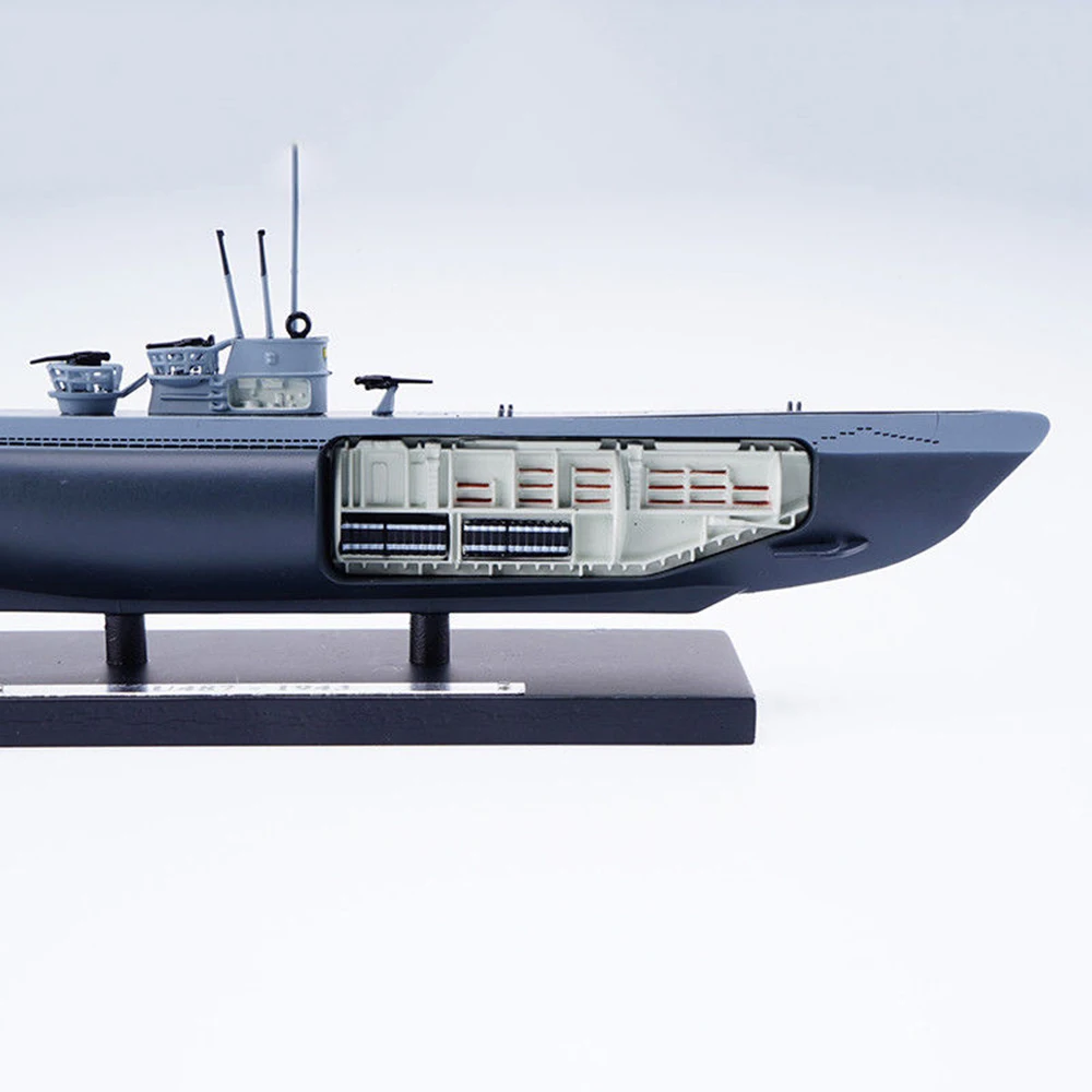 Дешевые детские игрушки 1/350 весы ATLAS U487-1943 Второй мировой войны подводная лодка модель корабля для детей коллекционный подарок