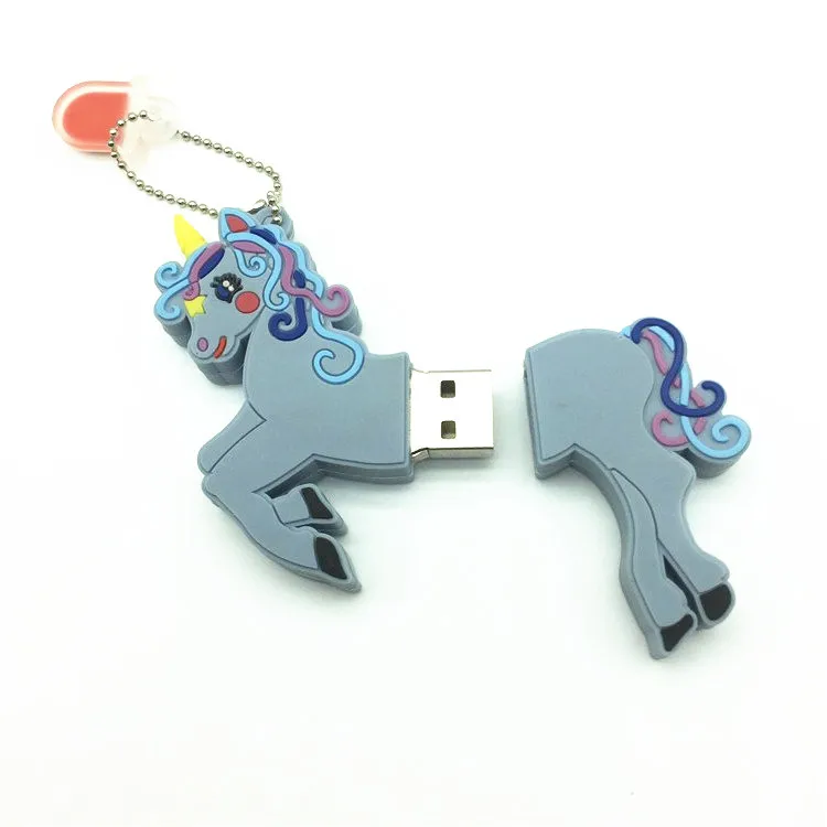 Высокое качество USB флэш-накопитель прекрасный красочный флеш-накопитель в виде