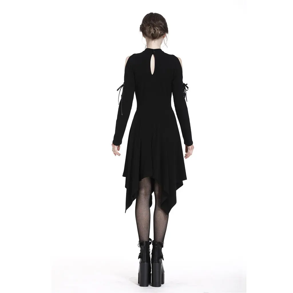 Платье Darkinlove женское ассиметричное Peekaboo Goth DW233|Женские платья| |