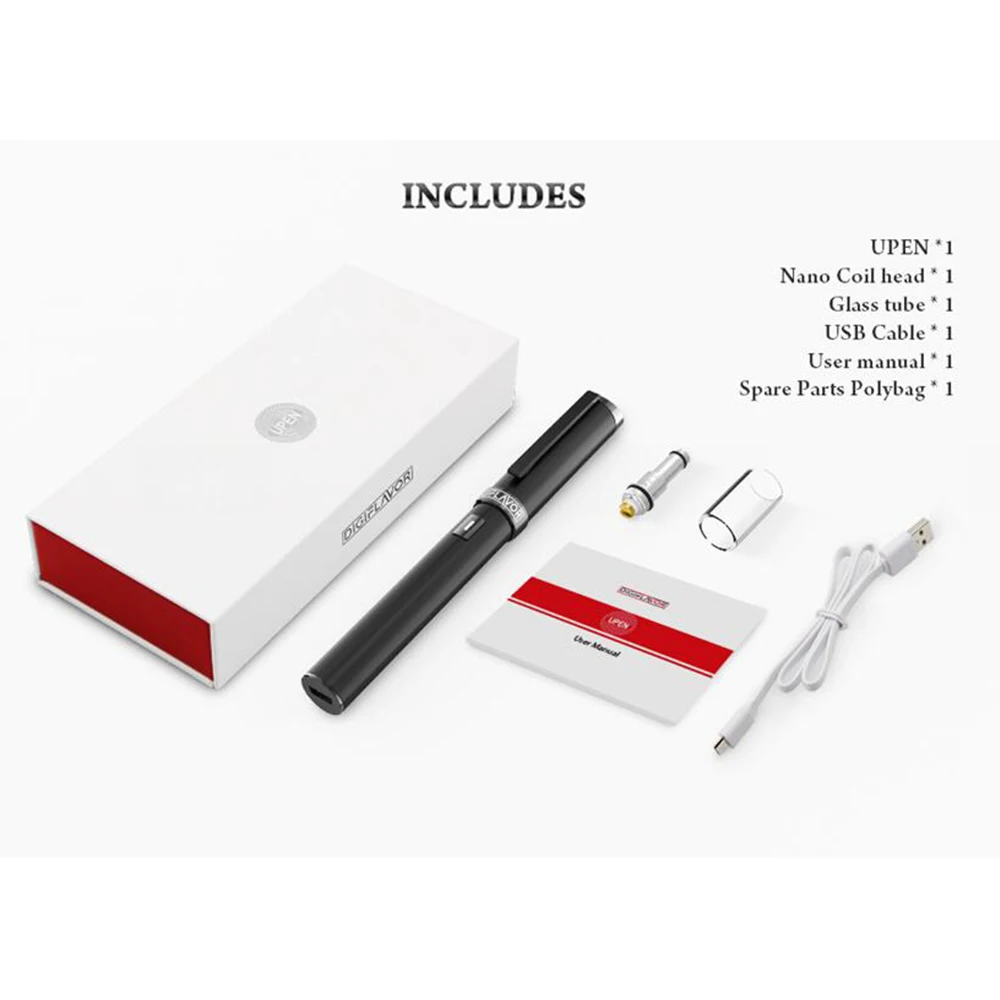2 шт./лот Digiflavor упэн комплект Ручка-стиль и удобный для переноски размер MTL starter Kit с