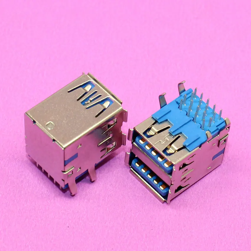 YuXi Высокое качество Новый двойной USB разъем порт розетка для ноутбука ПК