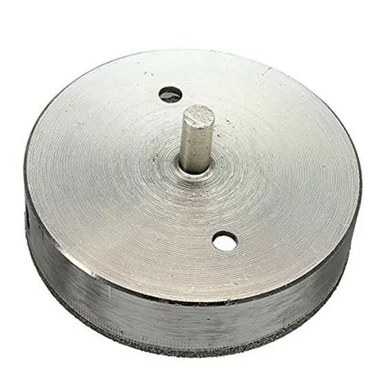 Silver HLZS-Алмазный сверлильный станок Trepan broach для керамической стеклянной плитки песчаника - Цвет: Silver