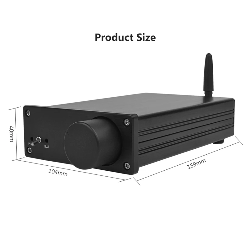 Tpa3255 Bluetooth 5 0 цифровой аудио усилитель 325Wx2 высокой мощности класса D 2 канала Amp Dac