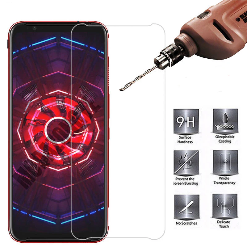 

Защитное стекло для экрана ZTE Nubia Red Magic 3 2.5D 9H закаленное стекло для ZTE Nubia Red Magic 3 NX629J NX619J защитное стекло