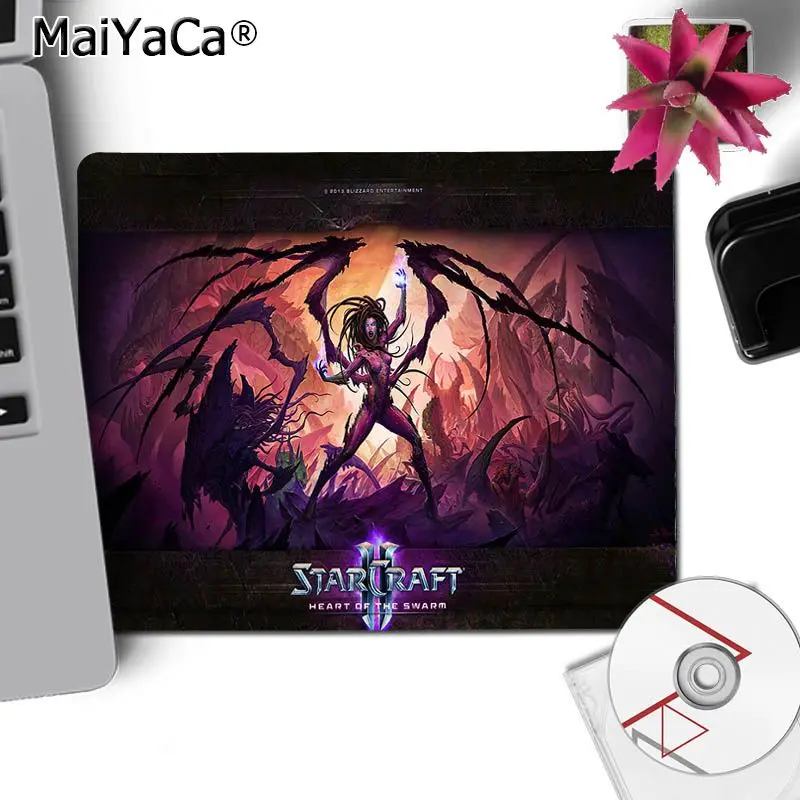 No Lock Edge18x22cm MaiYaCa Starcraft игровая картинка маленькие игровые коврики для мыши Настольный коврик игровой коврик для мыши для ПК ноутбука - Цвет: No Lock Edge18x22cm
