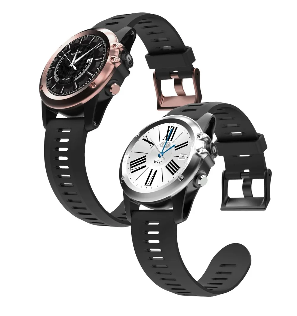 H1 android 4.4 Smart watch waterproof 1.39inch mtk6572 SmartWatch for iPhone support 3G wifi GPS SIM GSM WCDMA |