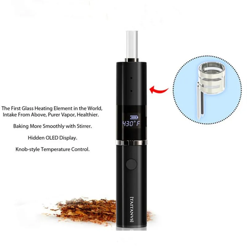 Hecig BUD T3 испаритель для сухих трав набор контроль температуры дюймовый oled-дисплей
