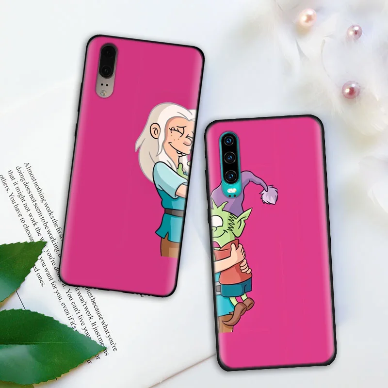 Черный силиконовый чехол для huawei P30 P20 P10 mate 20 10 Lite Pro Nova 4 4E 3E P Smart Plus, мягкий чехол