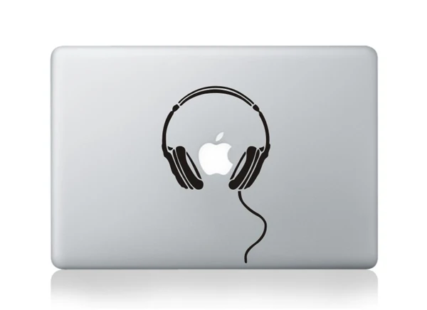 Наклейка для ноутбука Наклейка на MacBook Pro Air retina 1" 12" 1" 14" 1" 15,6 дюймов Mac обложка кожа hp ноутбук Stciker - Цвет: MB black-Part C (69)