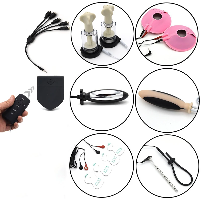 Беспроводной пульт дистанционного управления электрошоком секс игрушки наборы