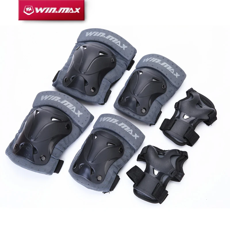 2016 WINMAX 6 шт./1 комплект спортивный безопасности накладки на колени локти колодки