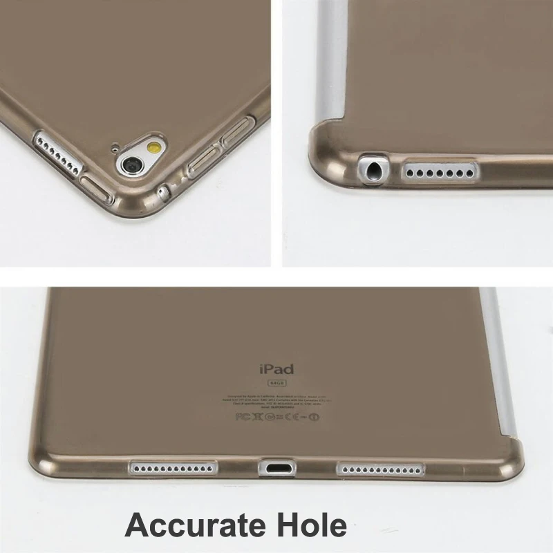 Противоударный чехол из ТПУ для iPad pro 9 7 дюйма прозрачный мягкий с высокой