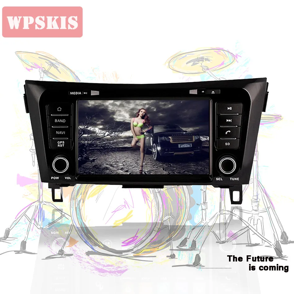 Android 9 0 4G + 64G Автомобильный dvd плеер Встроенный gps navi с wifi для Nissan Qashqai X Trail 2014 2018
