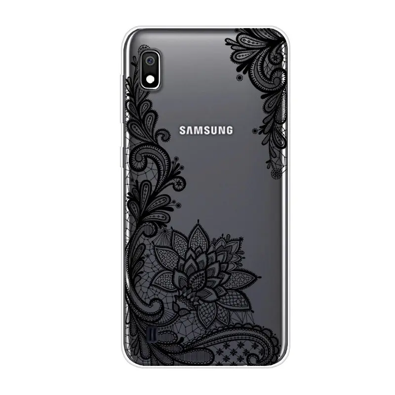 Мультяшный чехол для Samsung A10 Мягкая силиконовая задняя крышка телефона Galaxy GalaxyA10 A