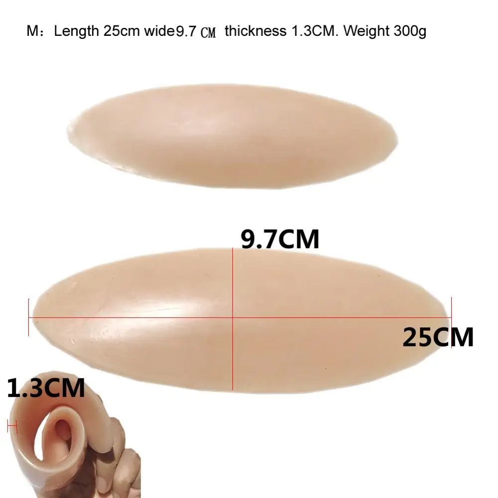 L BEIGE Корректоры для ног силиконовые накладки для ног мягкие самоклеящиеся для кривых или тонких ног, включая эластичные рукава для ног - Цвет: L BEIGE