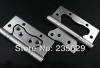 Free Shipping,sub-mother door hinges, 4inch Hinges, 304 brushed stainless steel Hinges for timber Door, no noise, long life