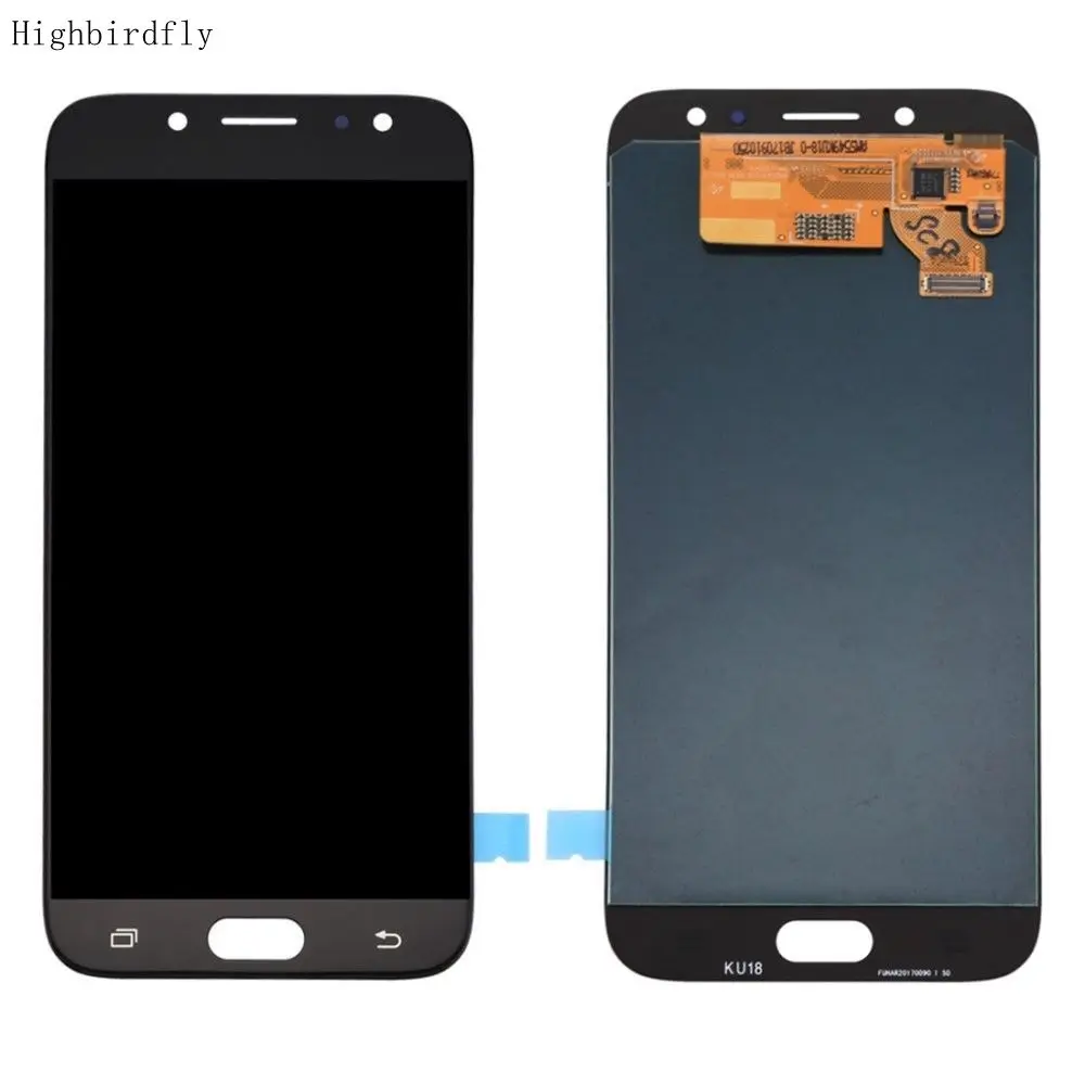Amoled-экран для Samsung J7 pro 2017 J730Fm/ds J730 J730Y J730H J730M ЖК-дисплей с цифровым