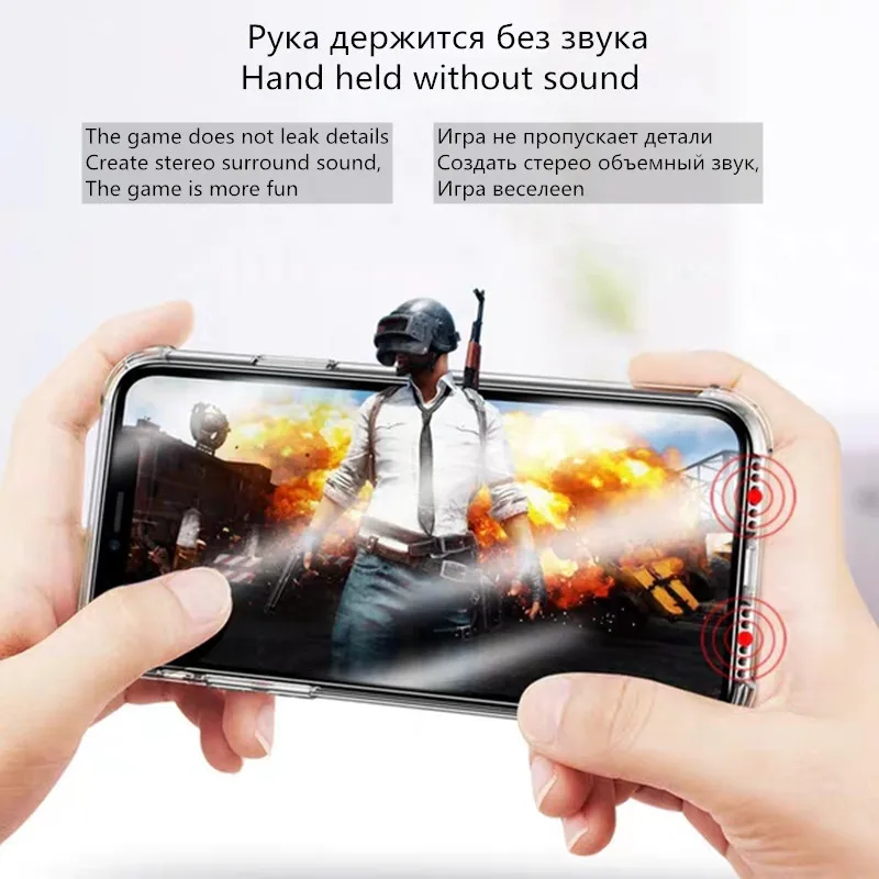 Прозрачный мягкий ТПУ чехол для Xiao mi Xio mi A1 A2 8 Lite 9 se красный mi 5A 6A 4A 4X S2 5 Plus Note 5 6 7 Pro силиконовый чехол