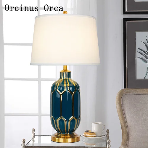 Высококлассная индивидуализированная Керамическая Настольная лампа