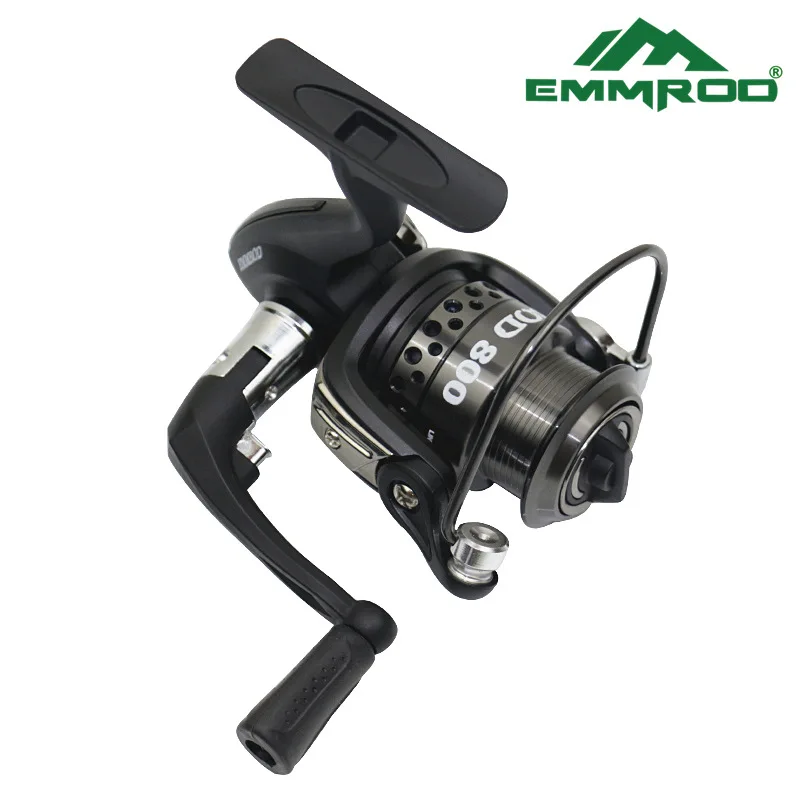 

EMMROD Metal head spinning Reel Wheel force spinning Reel Wheel right-handed Carretilha de pesca baitcasting molinete reel