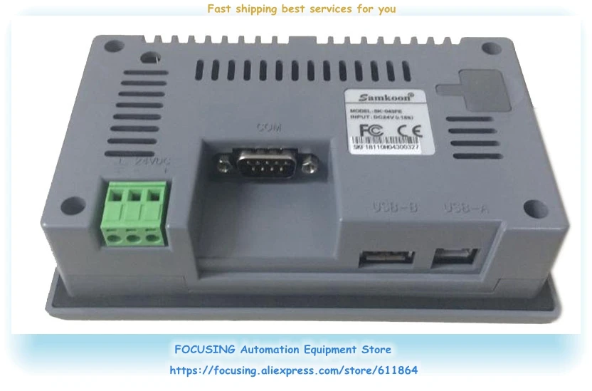 SK-043AE обновлен до SK-043FE Новый Оригинальный сенсорный экран Samkoon HMI