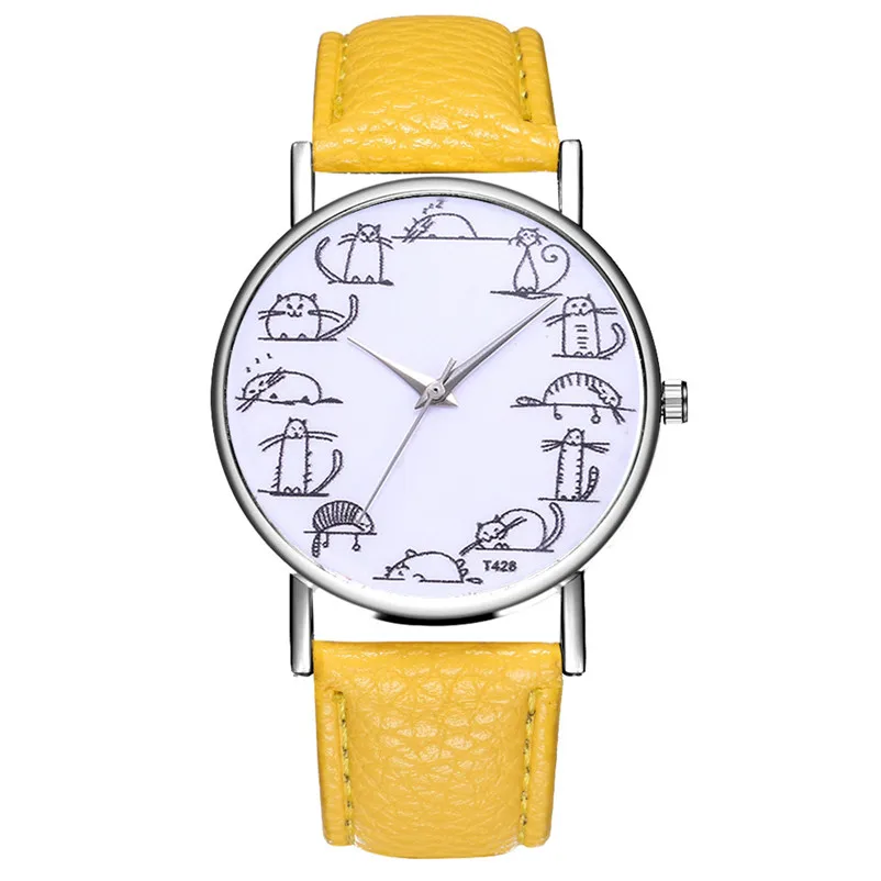 Montre Femme Топ Роскошные брендовые Для женщин часы дикий темперамент кожаным