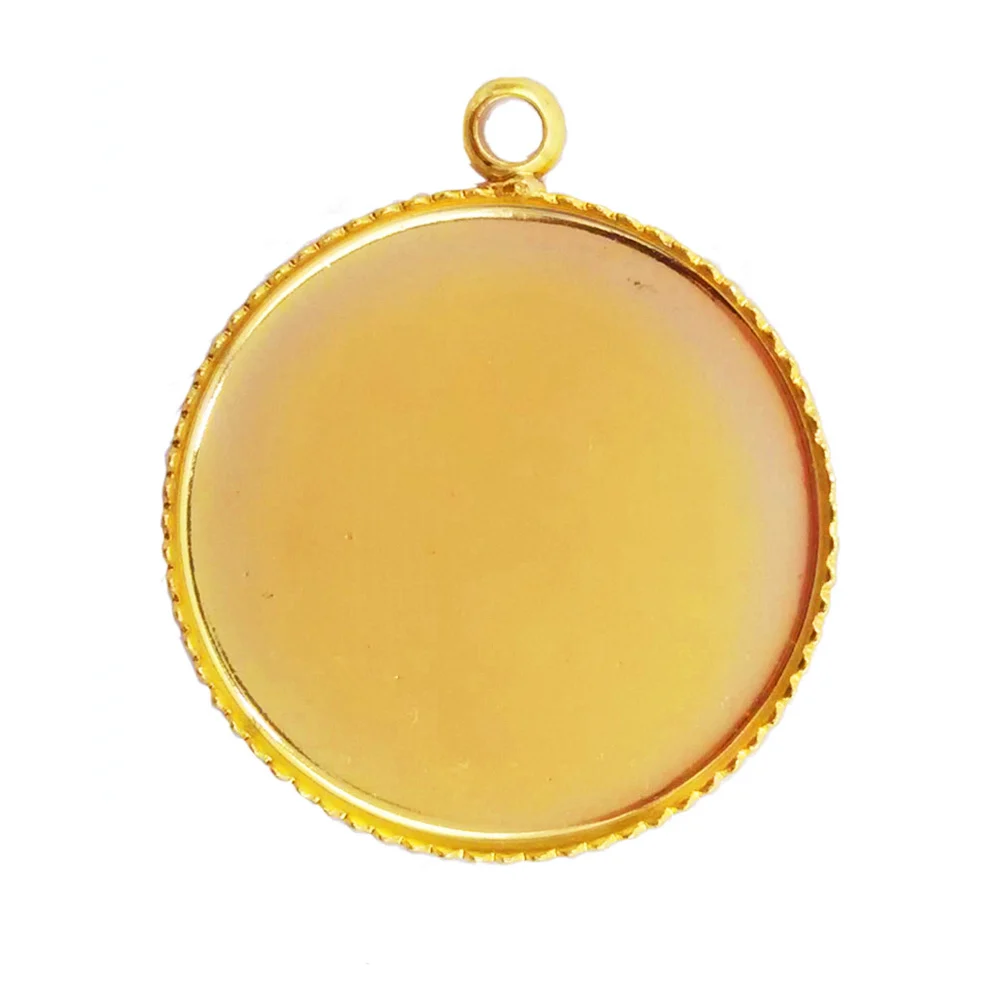 Оптовая Продажа 1000 шт Круглые Подвесные лотки заготовки для подвесок 12 мм 14 16 18 20