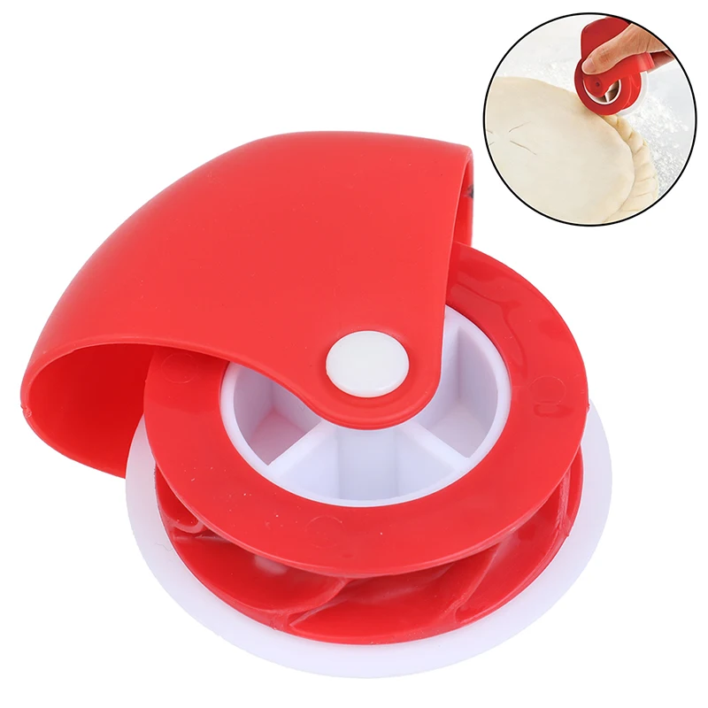 New Pizza Pastry Lattice Cutter Pie Decoration Plastic Wheel Roller for Crust Baking | Дом и сад