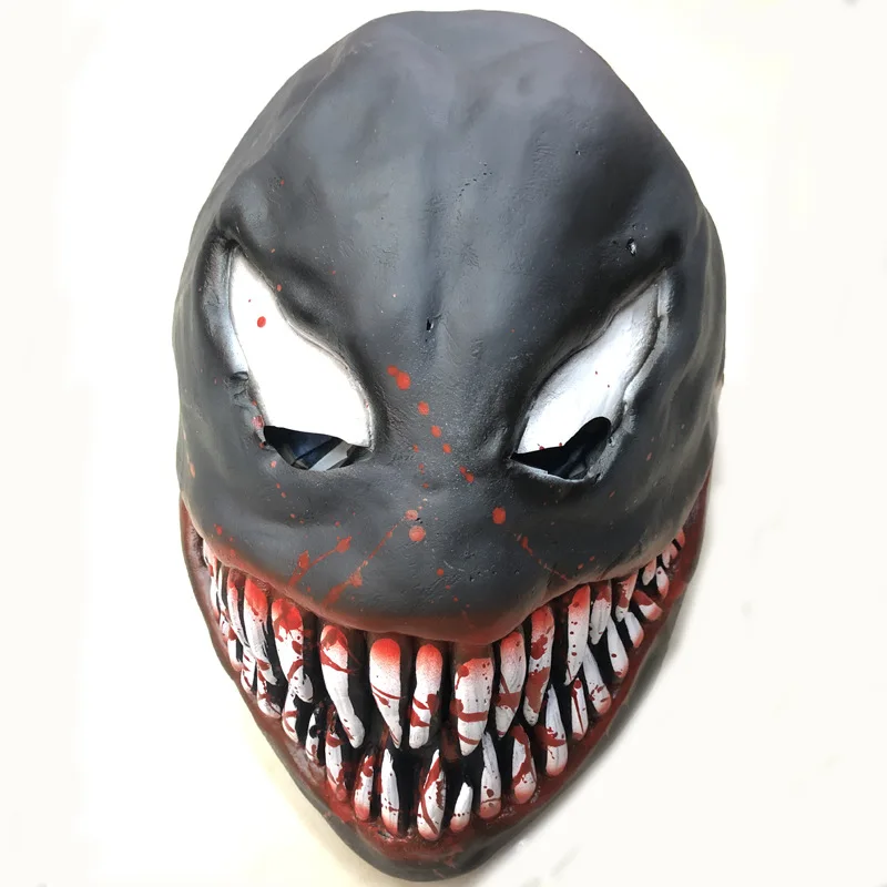 Маска яда для Хэллоуина карнавальный костюм эдард Брок Dark Superhero маска полимерный