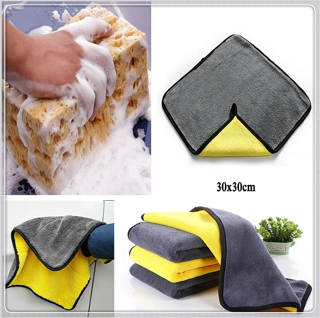 

Car wash Washing Sponge Tool Block Drying Cleaning Towel Cloth FOR Mercedes Benz AMG GT GLC GLE GLS R Class ML GL G R