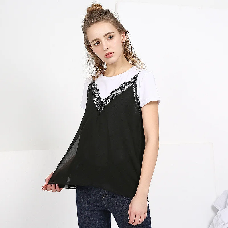 Bootyjeans 2017 Новая Летняя Сексуальная кружевная Женская Клубная одежда с V образным