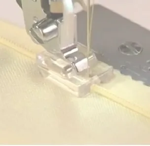 Детали для бытовой швейной машины невидимая пластиковая лапка на молнии 601 (5011