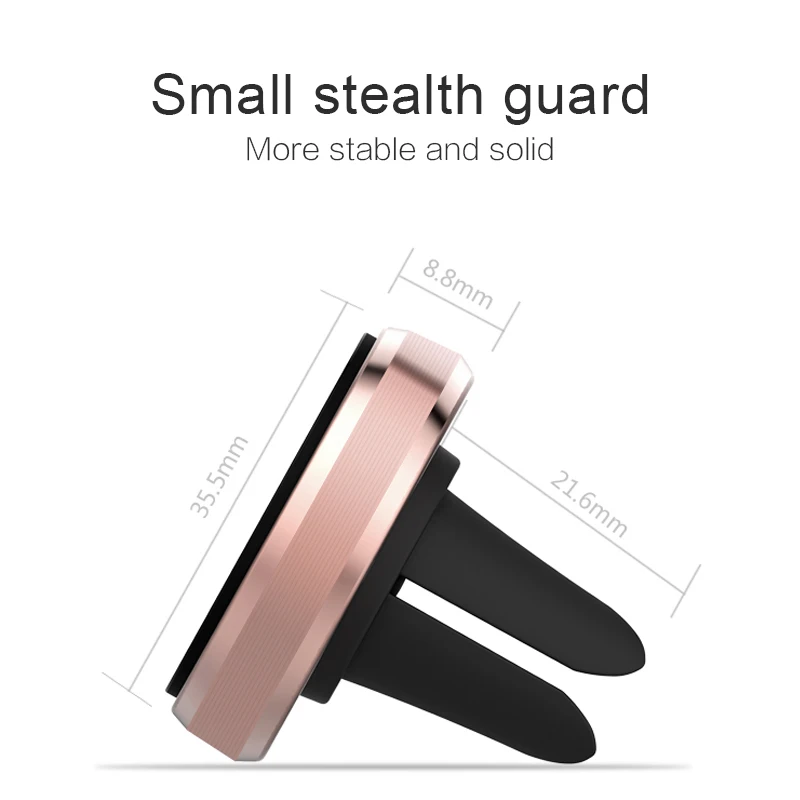 RZP универсальная Магнитная автомобильная подставка для телефона iPhone Samsung Xiaomi Huawei