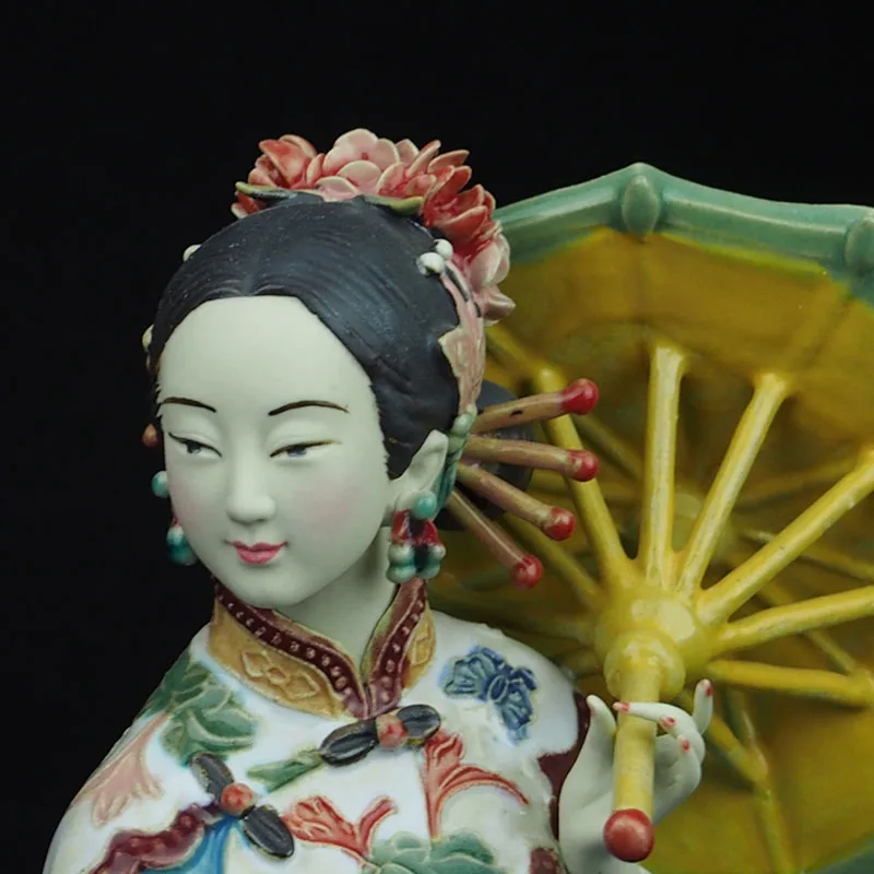 Фольклорное искусство фарфор керамическая традиционная китайская Ярмарка леди