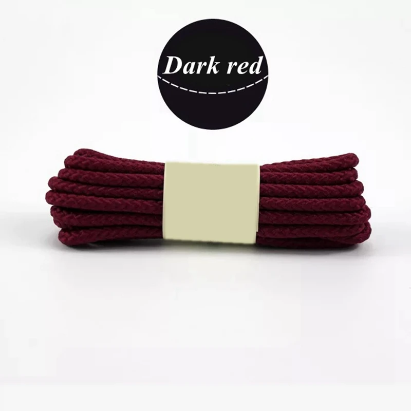 1 Pair Round Shoelaces for Fashion Casual Sneakers Leather Shoes Martin Boots Laces Length 80/100/120/140/160 cm 14 Colors