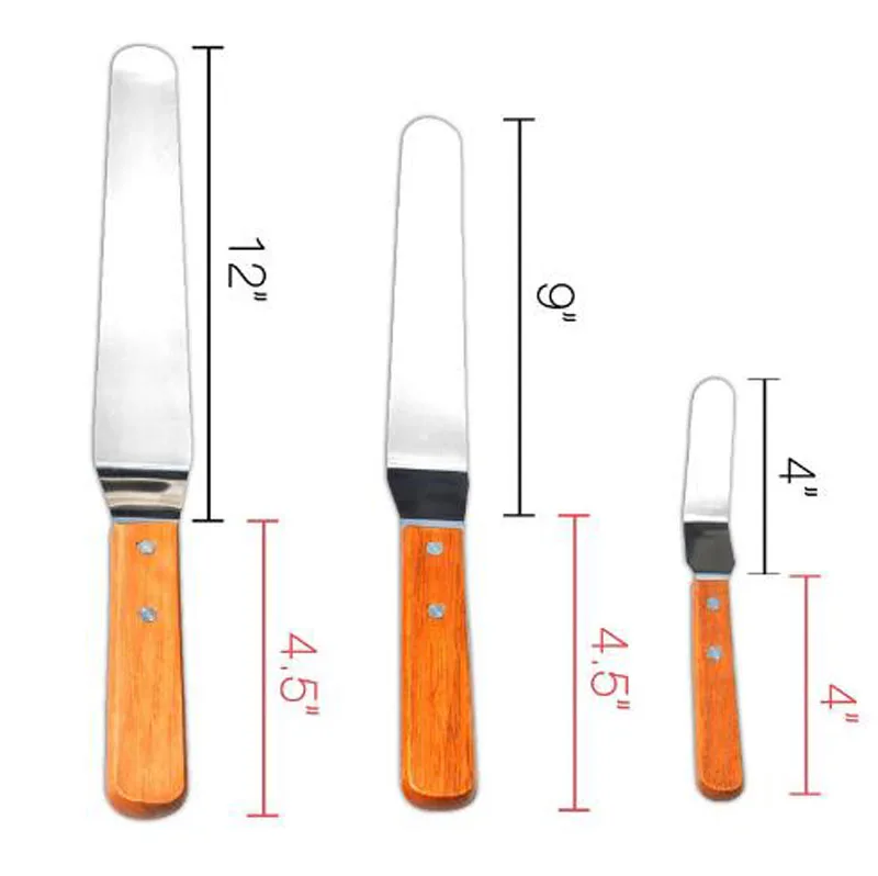 4/5/6/8/9/10/12 шпатель для тортавыпечка бледный инструмент|spatula tool|baking spatulaspatula baking |