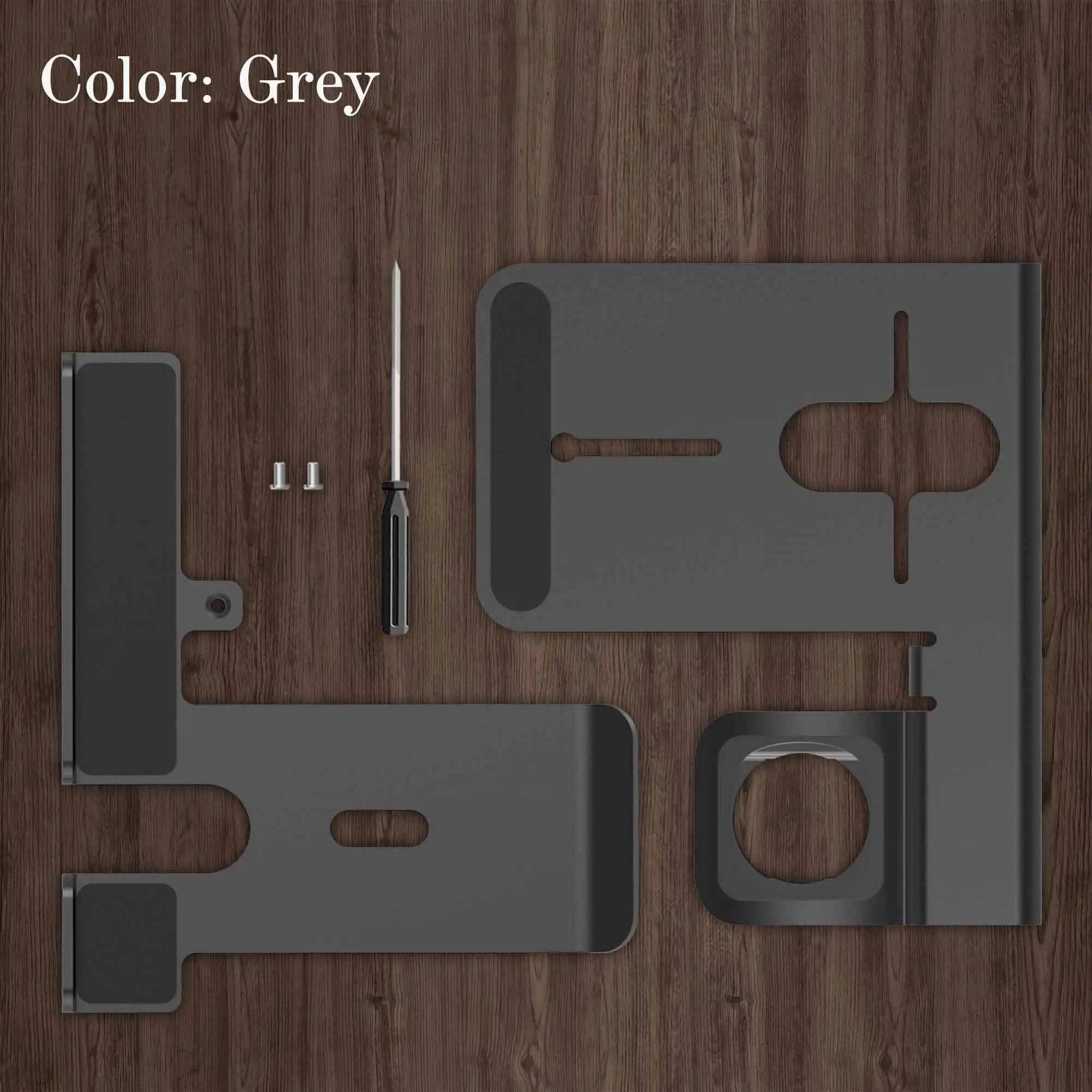 T026-Gray Уточнение настольная зарядная док-станция для iPhone X/XR/7/6/5/SE/8, для Apple Watch, версии настольная подставка База поддержка для ipad - Цвет: T026-Gray